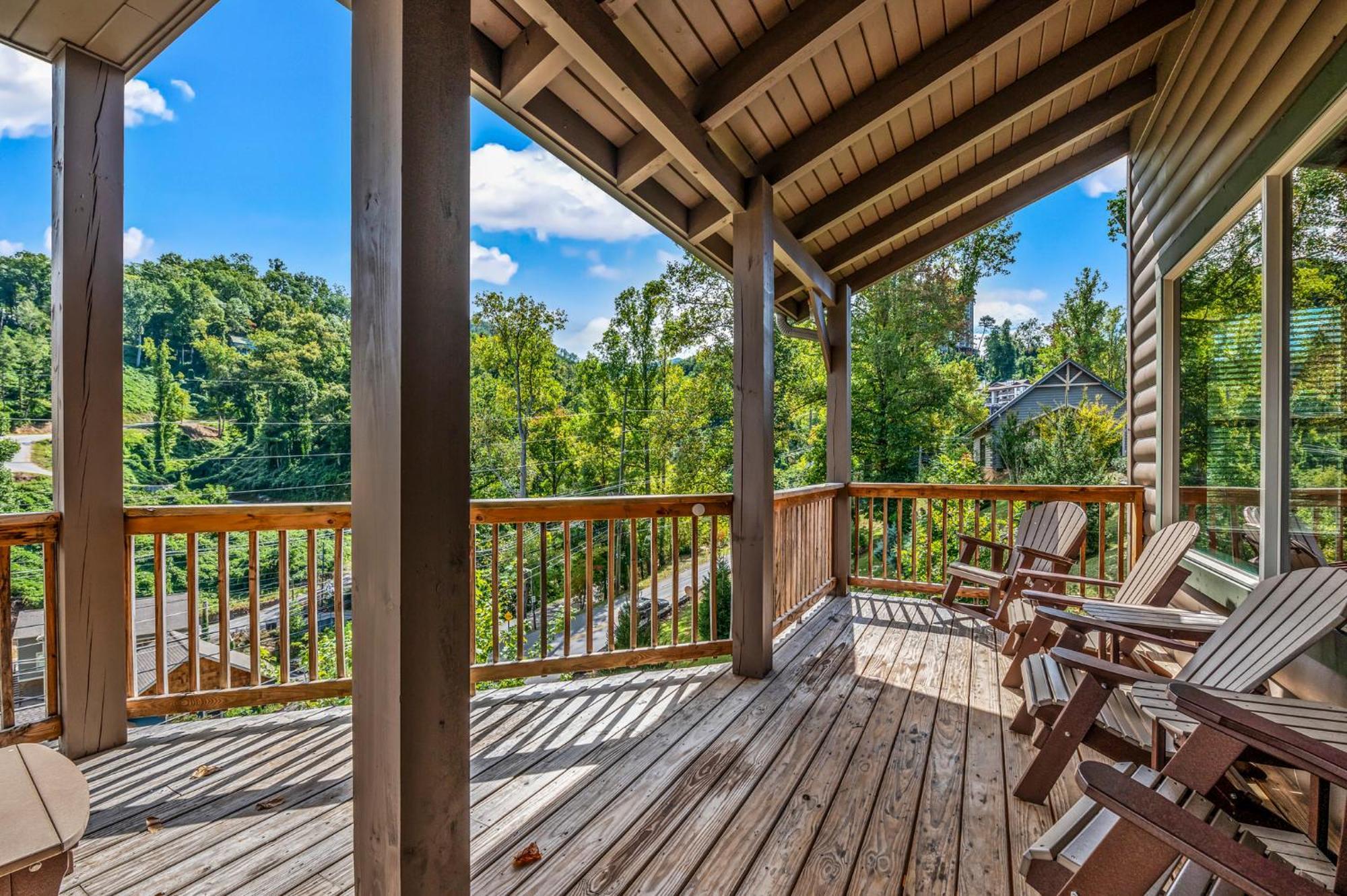 The Majestic Pine Retreat By Stony Brook Cabins Villa Gatlinburg Eksteriør billede